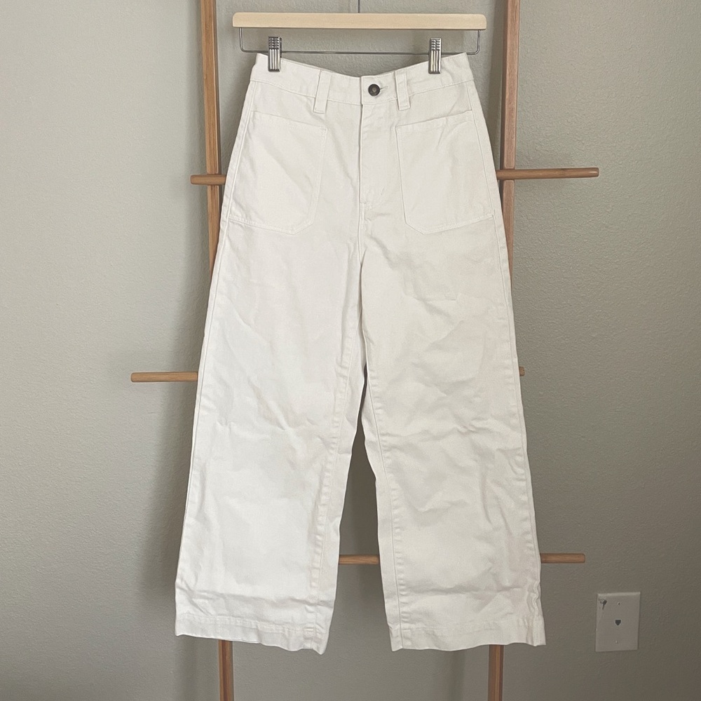 Sportsgirl White Wide Leg Jeans